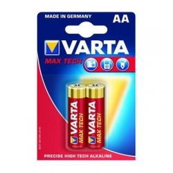 AA (LR6), , Varta Max Tech, 2 , 1.5V, Blister (04706101412) -  1