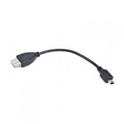 Дата кабель USB 2.0 Mini 5P to AF OTG 0.15m Cablexpert (A-OTG-AFBM-002)