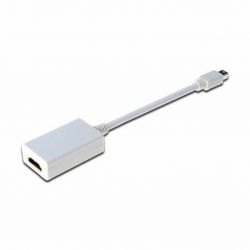 Digitus mini DisplayPort to HDMI (AM/AF) 0.15m white AK-340404-001-W
