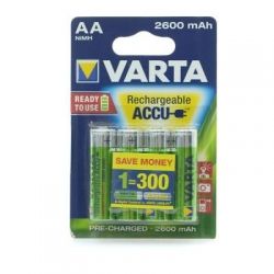 VARTA  NI-MH Power AA 2600 , 4 . 05716101404 -  1