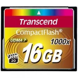   Transcend 16Gb Compact Flash 1000x (TS16GCF1000) -  1