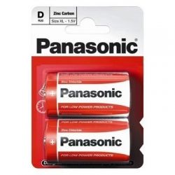  Panasonic D R20 RED ZINK * 2 (R20REL/2BPR) -  1