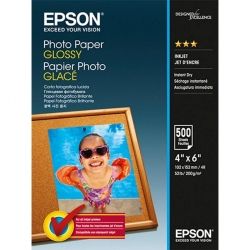  Epson Glossy Photo Paper, 100x150 , 200 /2, 500  (C13S042549) -  1