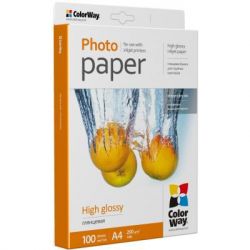 ���������� ColorWay A4 200� glossy 100� ������-��� (PG200100A4) - �������� 2