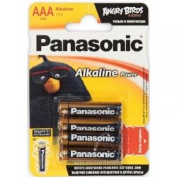  Panasonic AAA LR03 Alkaline Power * 4 (LR03REB/4BPR) -  1
