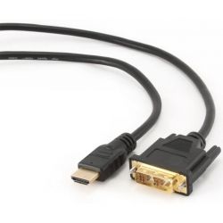 HDMI/DVI 7,5 Cablxpert (CC-HDMI-DVI-7.5MC) HDMI /dvi 18+1  (single-link) ,  , 7.5 ,  