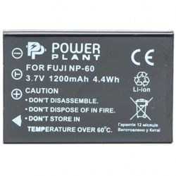   / PowerPlant Fuji NP-60, SB-L1037, SB-1137, D-Li12, NP-30, KLIC-5000, LI- (DV00DV1047) -  3