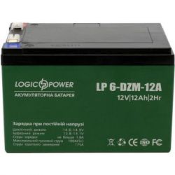      LogicPower LP 12V 12AH (6-DZM-12) AGM -  2