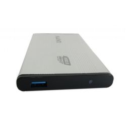 ������ �������� 2.5" Maiwo K2501A, Silver, USB 3.0, 1xSATA HDD/SSD, �������� �� USB, ���������� ������ (K2501A-U3S) - �������� 2