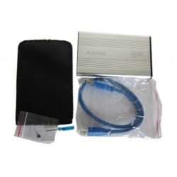 ������ �������� 2.5" Maiwo K2501A, Silver, USB 3.0, 1xSATA HDD/SSD, �������� �� USB, ���������� ������ (K2501A-U3S) - �������� 3