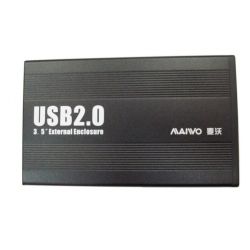   3,5" Maiwo K3502-U2S black  HDD SATA  USB2.0   . 