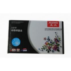   3,5" Maiwo K3502-U3S black  HDD SATA  USB3.0   .  -  5