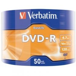 ���� DVD-R 50 Bulk VERBATIM 4.7GB, 16X Extra Protection WRAP (43791) (043791) - �������� 2