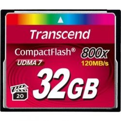   Transcend 32GB 800x (TS32GCF800) -  1
