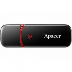 USB Flash Drive 32 Gb Apacer AH333 Black USB 2.0 (AP32GAH333B-1) -  1