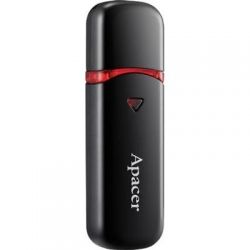 USB флеш накопичувач Apacer 64GB AH333 black USB 2.0 (AP64GAH333B-1) - Картинка 3