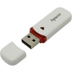 USB флеш накопичувач Apacer 64GB AH333 white USB 2.0 (AP64GAH333W-1) - Картинка 5
