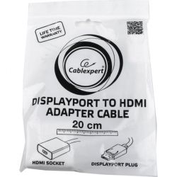  DisplayPort to HDMI Cablexpert (A-DPM-HDMIF-002-W) -  2