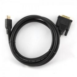 Кабель HDMI/DVI 0,5м Cablexpert CC-HDMI-DVI-0.5M V1.3/19-пин - Картинка 2