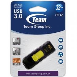 USB   Team 32GB C145 Yellow USB 3.0 (TC145332GY01) -  5