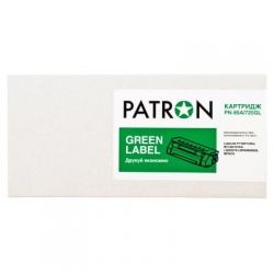  PATRON HP LJ CE285A/CANON 725 GREEN Label (PN-85A/725GL) -  2