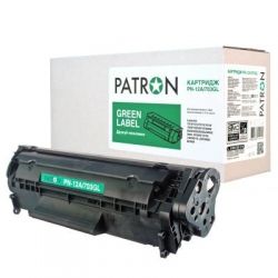  PATRON HP LJ Q2612A/CANON 703 GREEN Label (PN-12A/703GL) -  1
