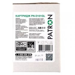  PATRON SAMSUNG MLT-D101S (ML-2160) GREEN Label (PN-D101GL) -  3