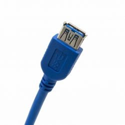  USB 3.0 AM-AF 1.5m 28 AWG, Super Speed Extradigital (KBU1632) -  2