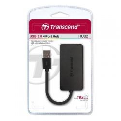  USB 3.1 Transcend HUB2, Black, 4  USB 3.1 (TS-HUB2K) -  8