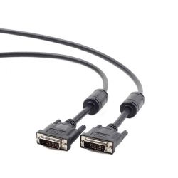  DVI 1,8 Cablxpert CC-DVI2-BK-6, DVI  24/24 (dual link)