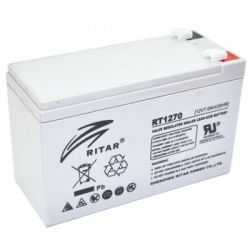 Батарея для ИБП 12В 7Ач Ritar RT1270 Black