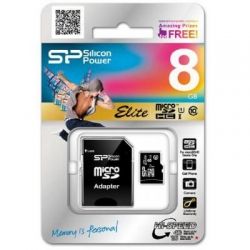 ����� ������ Silicon Power 8Gb microSDHC class 10 (SP008GBSTHBU1V10SP) - �������� 2
