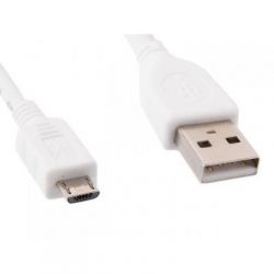  USB - micro USB 1  Cablexpert White,  (CCP-mUSB2-AMBM-W-1M) -  3