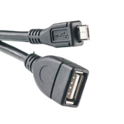   OTG USB 2.0 AF to Micro 5P 0.5m PowerPlant (KD00AS1233) -  1