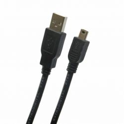  USB - mini USB 0.5  Extradigital Black (KBU1627) -  4