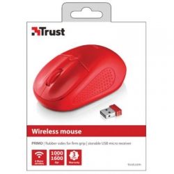  Trust Primo Wireless Mouse Red (20787) -  5