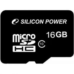 Карта пам'яті Карта пам'яті Silicon Power 16Gb MicroSD class 10 (SP016GBSTH010V10SP) - Картинка 2