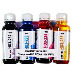 Чернила BARVA №3 B/C/M/Y 180 г HU3-180-MP - Картинка 2