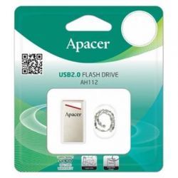 USB Flash Drive 16Gb Apacer AH112, Red (AP16GAH112R-1) -  5
