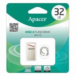 USB   Apacer 32GB AH112 USB 2.0 (AP32GAH112R-1) -  2