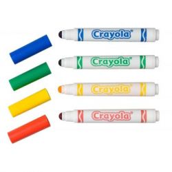 Набір для творчості Crayola 8 легко смываемых широких фломастеров (8324) - Картинка 3