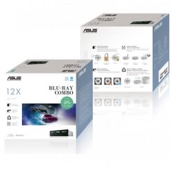  Blu-Ray/HD-DVD ASUS BC-12D2HT/BLK/B/AS -  2