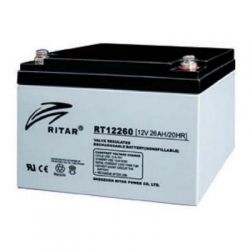       Ritar AGM RT12260, 12V-26Ah (RT12260) -  1