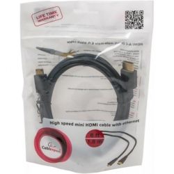 Кабель мультимедійний HDMI A to HDMI C (mini), 1.8m Cablexpert (CC-HDMI4C-6) - Картинка 3