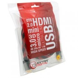  HDMI - HDMI 1.5  Extradigital Black/Red, V2.0,  ,  ,   (KBH1633) -  5