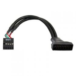   9PIN USB 2.0 to 19PIN USB 3.0 CHIEFTEC (Cable-USB3T2) -  1