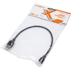  Micro USB2.0 AM/B mUSB, 0.3  Maxxter U-AMM-0.3M -  2