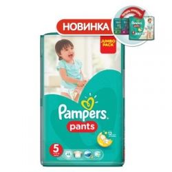ϳ Pampers  Pants Junior  5 (12-17 ), 48  (4015400672906) -  1