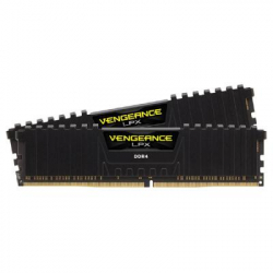 Модуль пам'яті для комп'ютера DDR4 16GB (2x8GB) 2400 MHz Vengeance LPX Black Corsair (CMK16GX4M2A2400C14) - Картинка 2