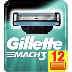 Сменные кассеты Gillette Mach 3 12 шт (3014260323240)